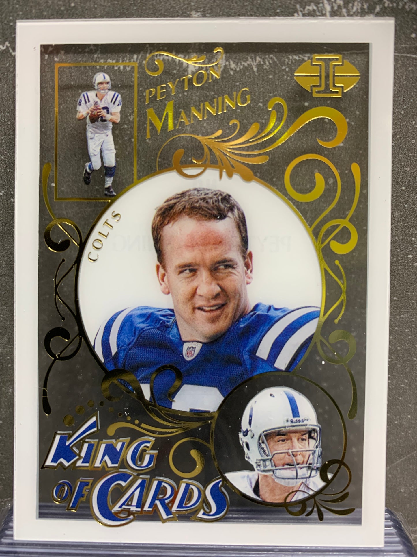 2021 Panini Illusions King of Cards #17 Peyton Manning Indianapolis Colts