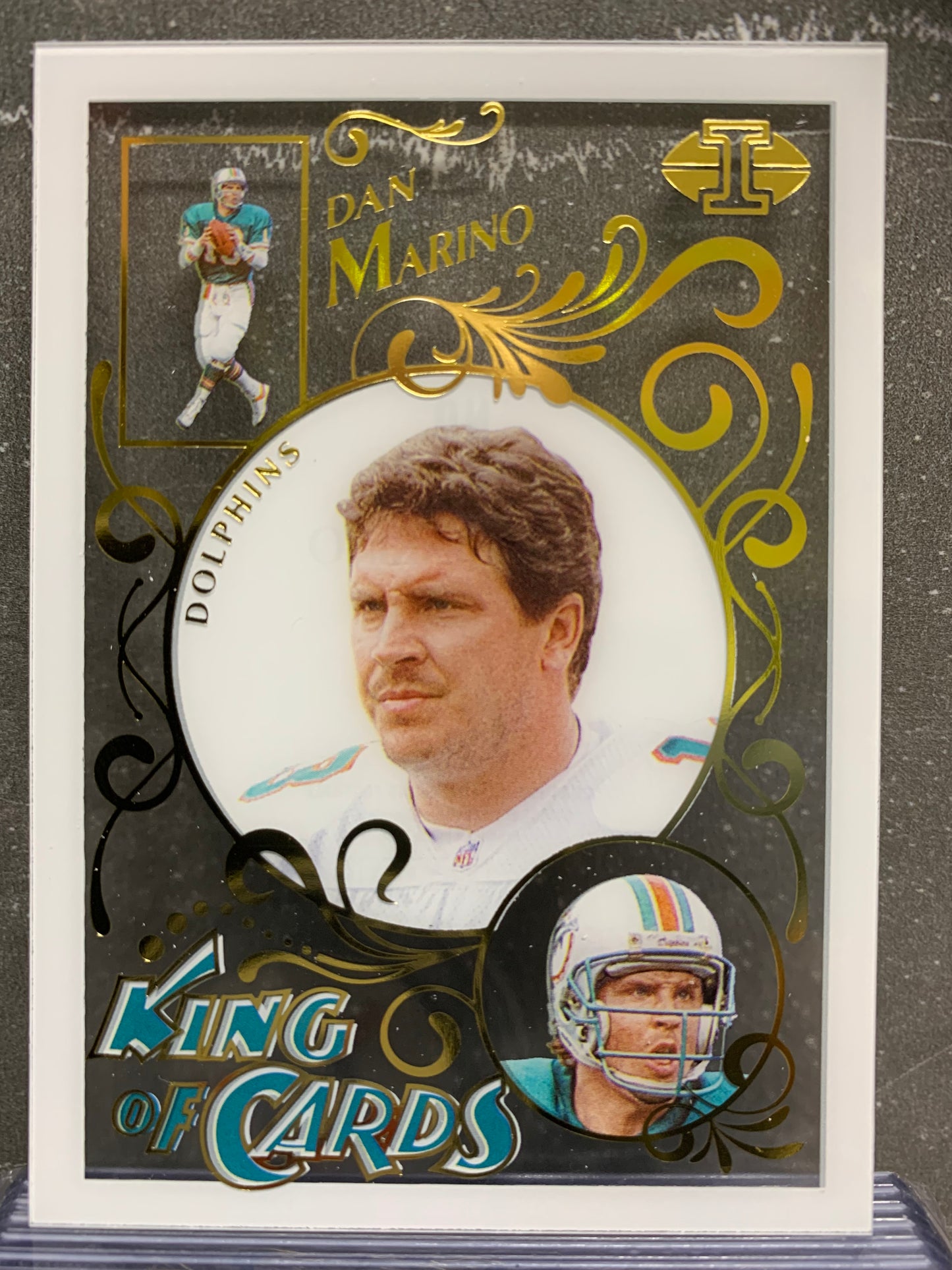 2021 Panini Illusions King of Cards #18 Dan Marino Miami Dolphins