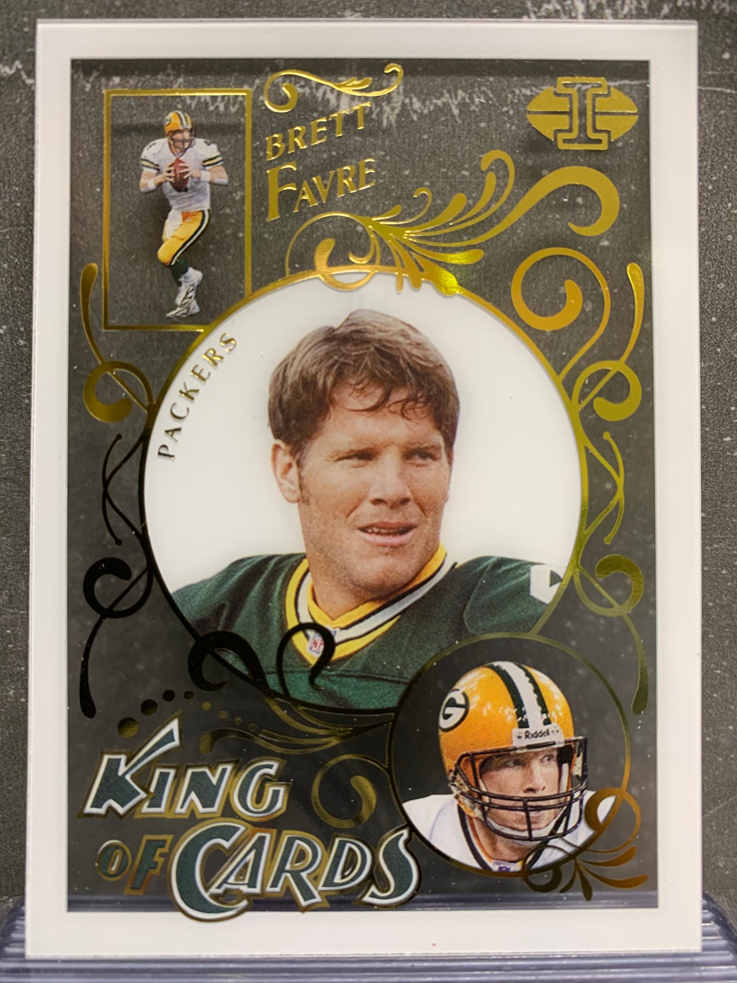 2021 Panini Illusions King of Cards #19 Brett Favre Green Bay Packers