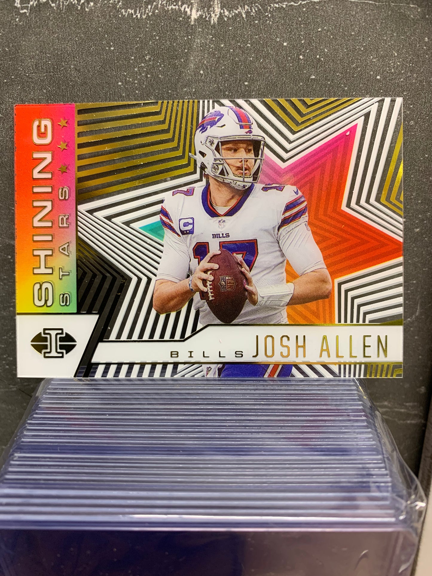 2021 Panini Illusions Shining Stars #2 Josh Allen Buffalo Bills