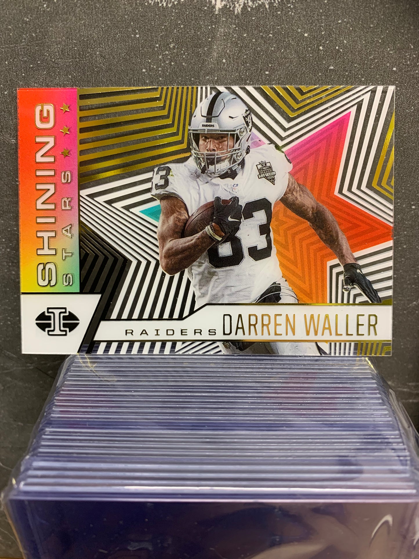 2021 Panini Illusions Shining Stars #3 Darren Waller Las Vegas Raiders