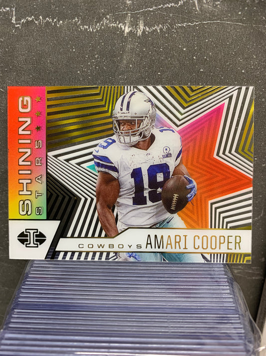 2021 Panini Illusions Shining Stars #6 Amari Cooper Dallas Cowboys