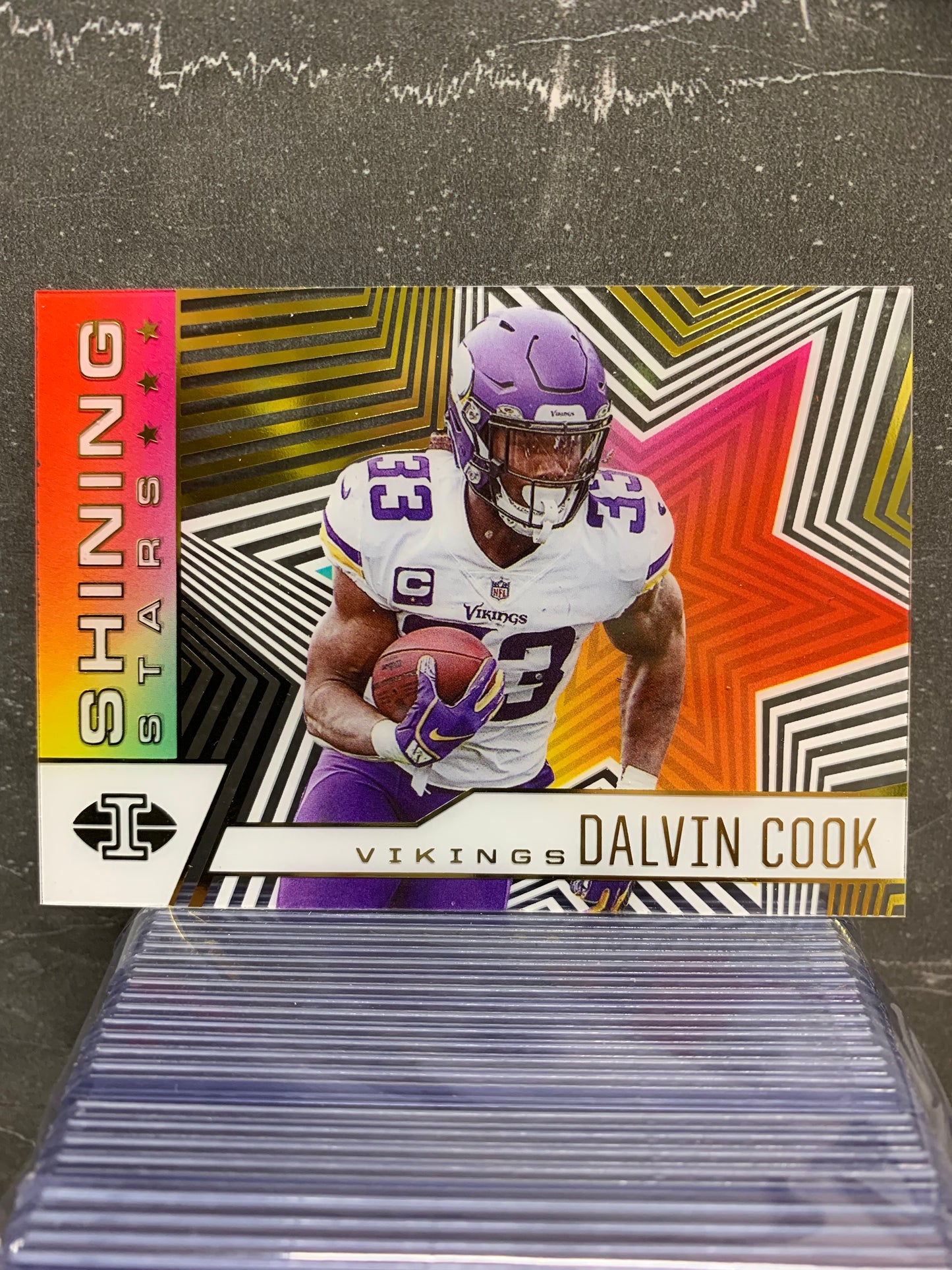 2021 Panini Illusions Shining Stars #9 Dalvin Cook Minnesota Vikings