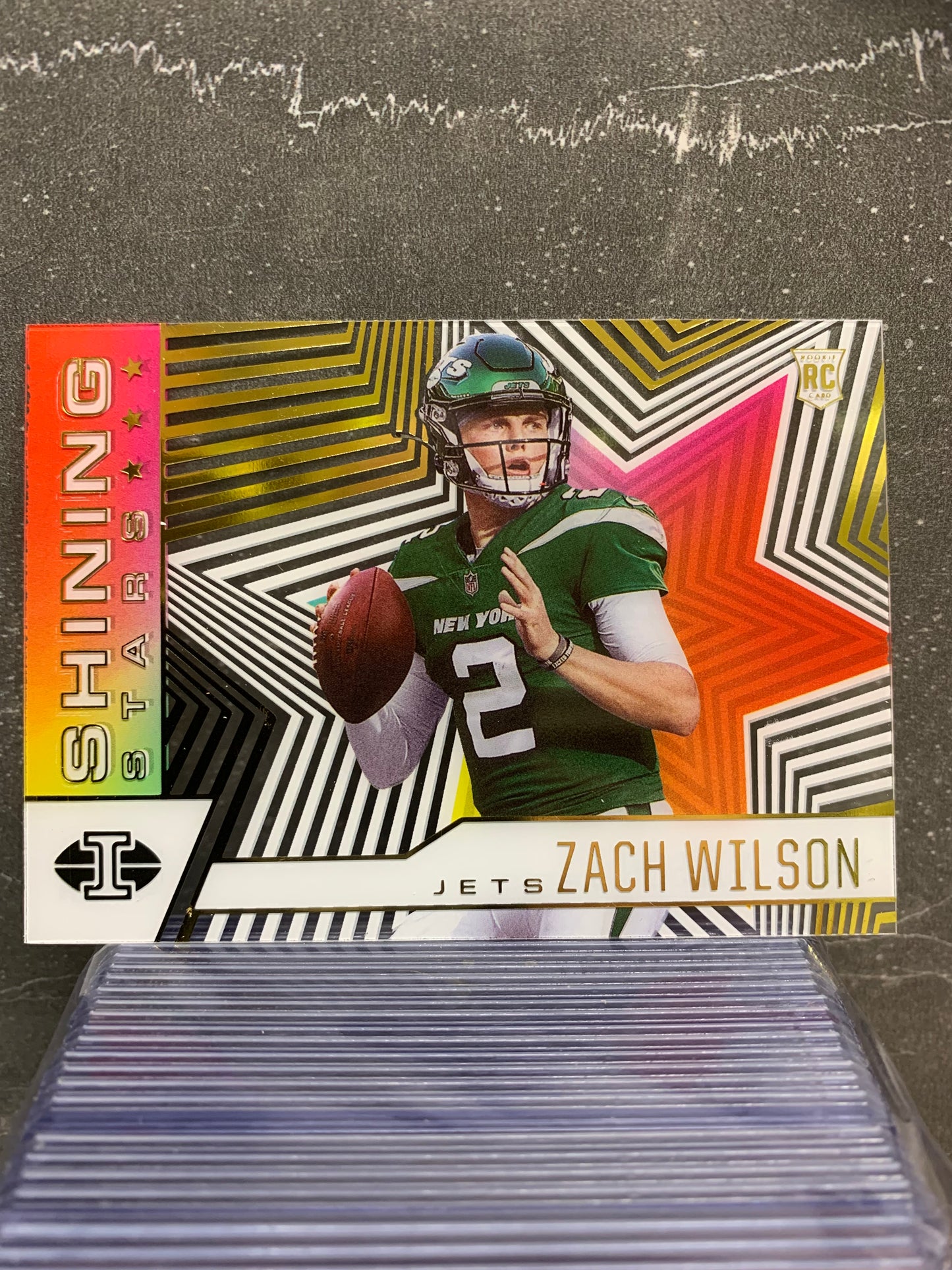 2021 Panini Illusions Shining Stars #12 Zach Wilson RC New York Jets