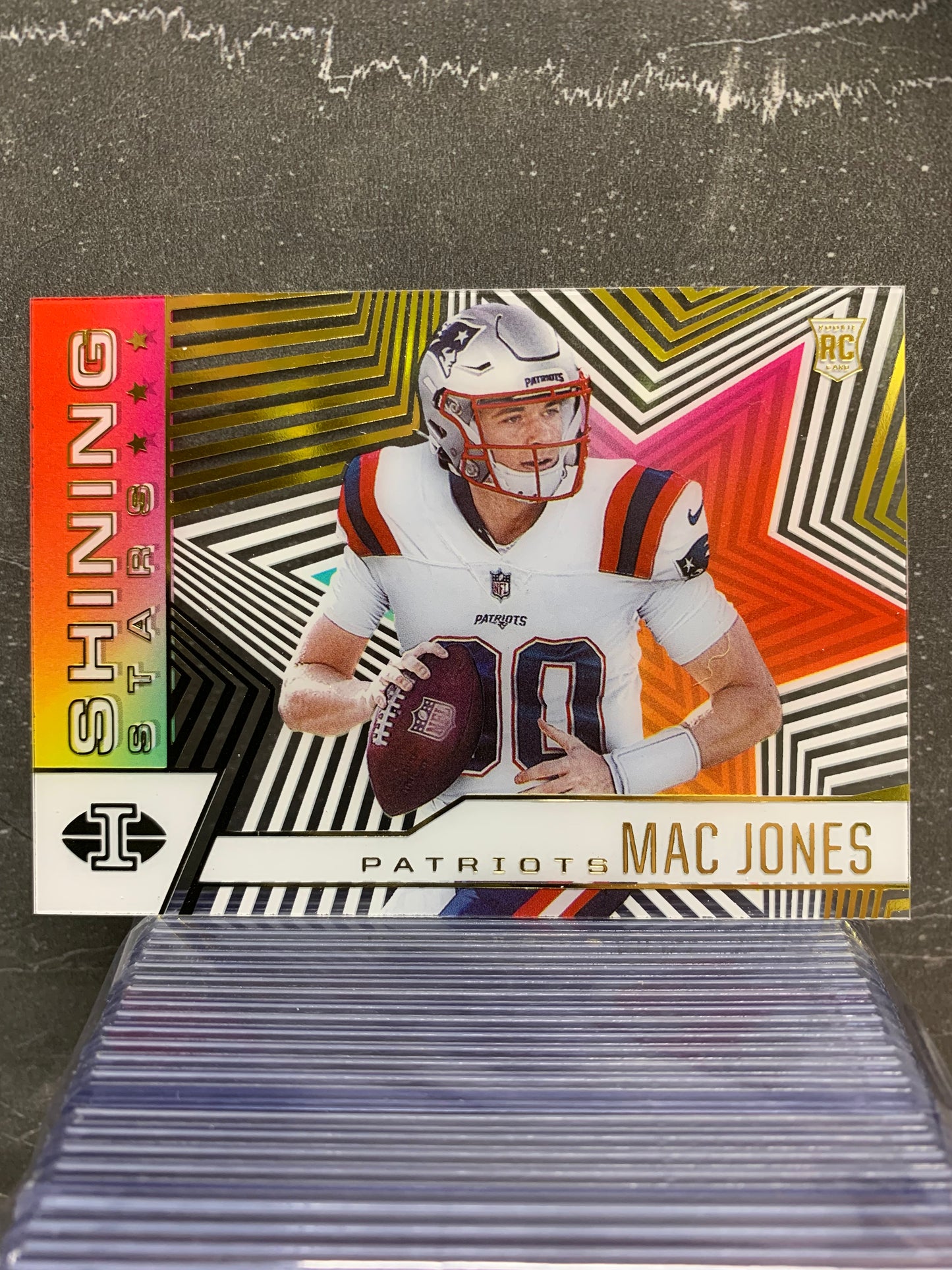 2021 Panini Illusions Shining Stars #16 Mac Jones RC New England Patriots