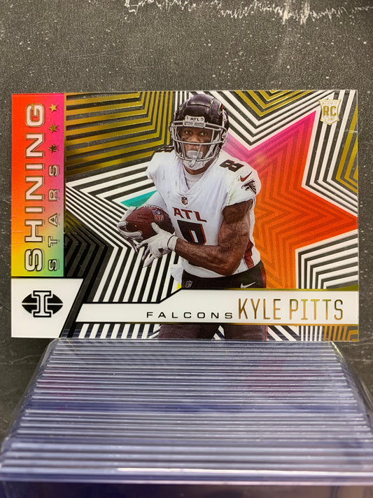 2021 Panini Illusions Shining Stars #18 Kyle Pitts RC Atlanta Falcons