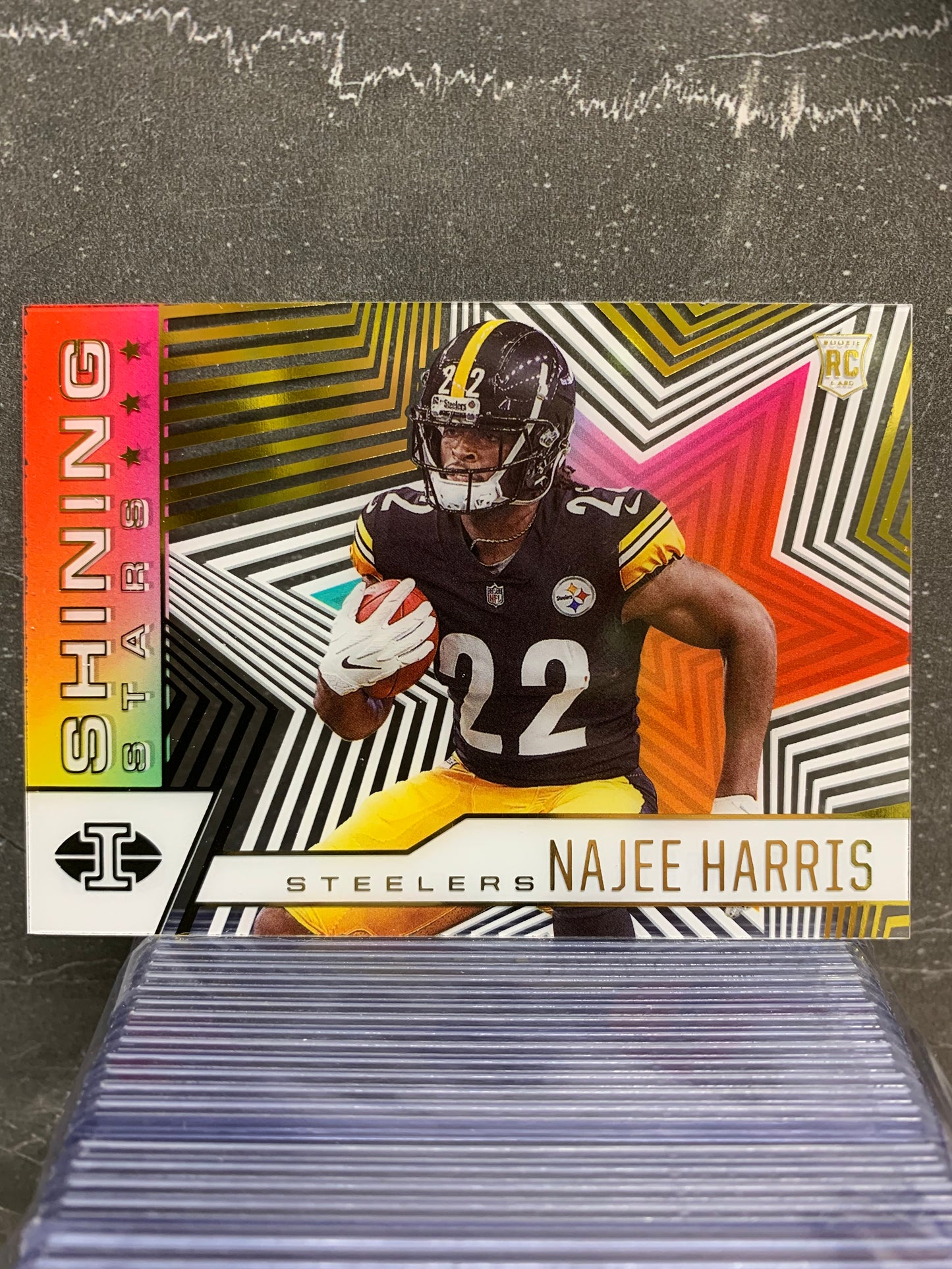 2021 Panini Illusions Shining Stars #19 Najee Harris RC Pittsburgh Steelers