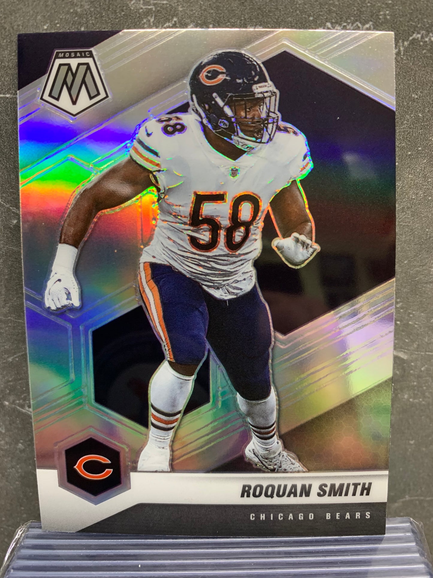 2021 Panini Mosaic Silver #46 Roquan Smith Chicago Bears