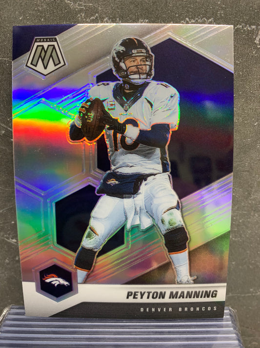 2021 Panini Mosaic Silver #67 Peyton Manning Denver Broncos