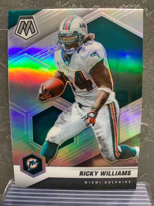 2021 Panini Mosaic Silver #124 Ricky Williams Miami Dolphins