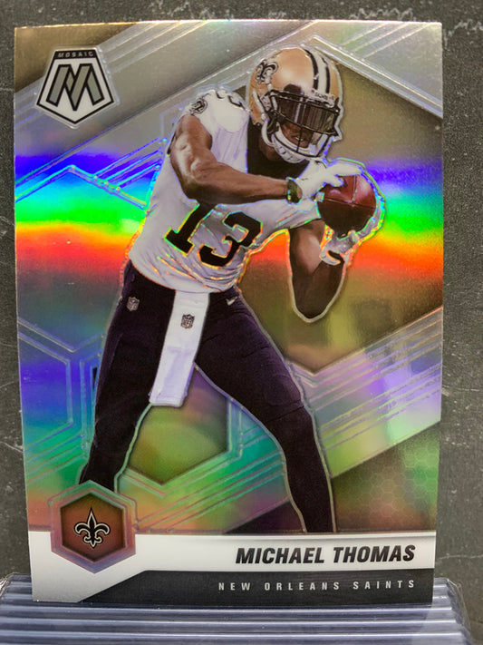 2021 Panini Mosaic Silver #145 Michael Thomas New Orleans Saints