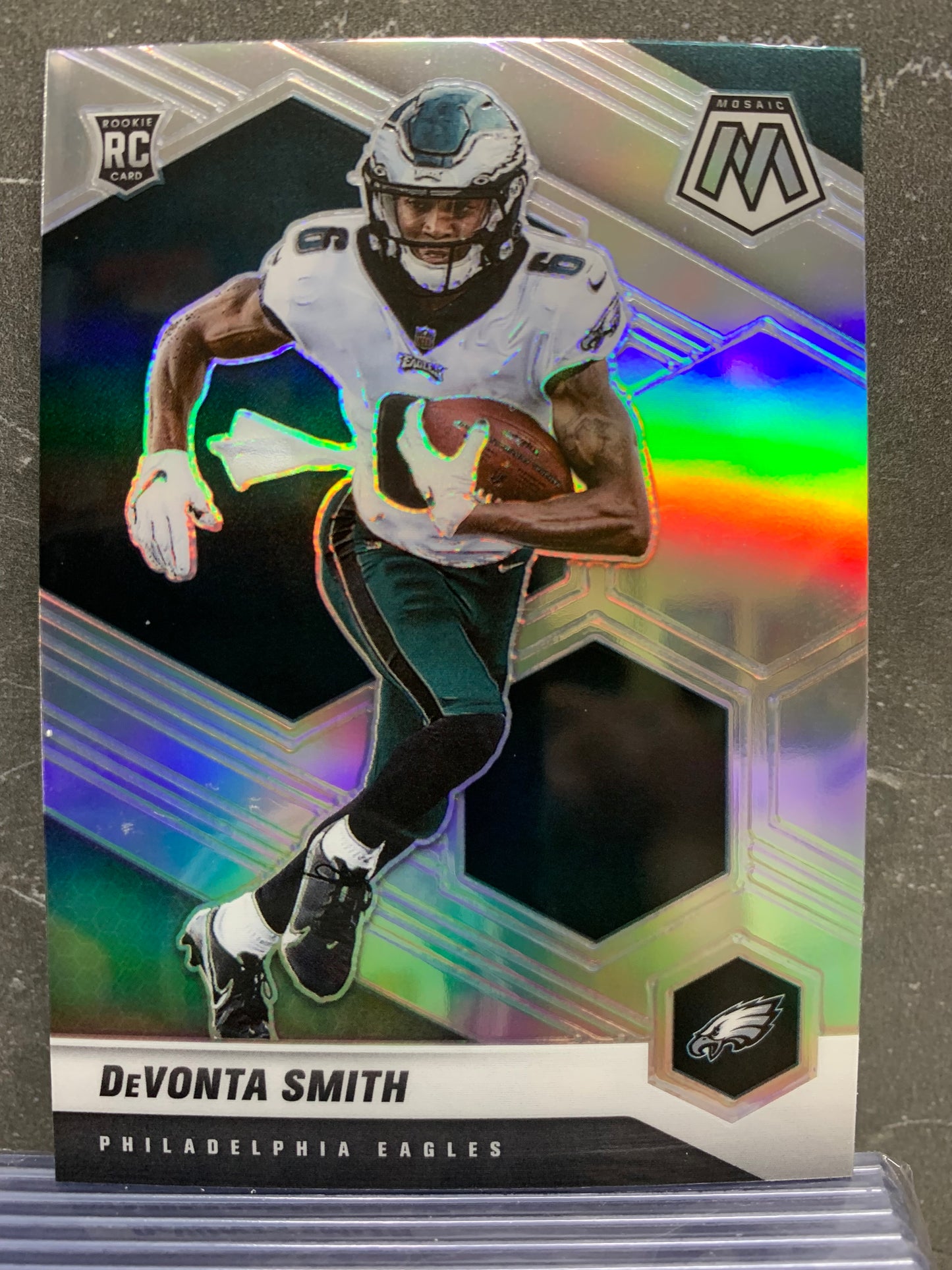 2021 Panini Mosaic Silver #305 DeVonta Smith Philadelphia Eagles