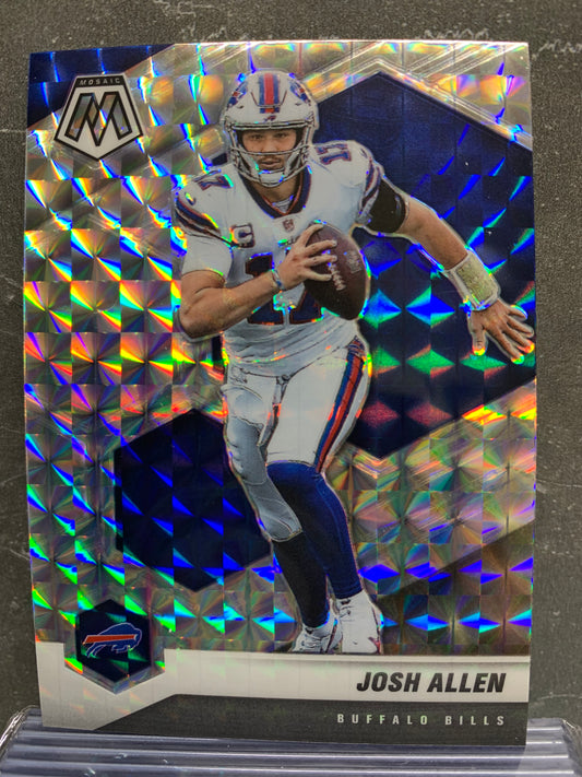 2021 Panini Mosaic Mosaic #26 Josh Allen Buffalo Bills