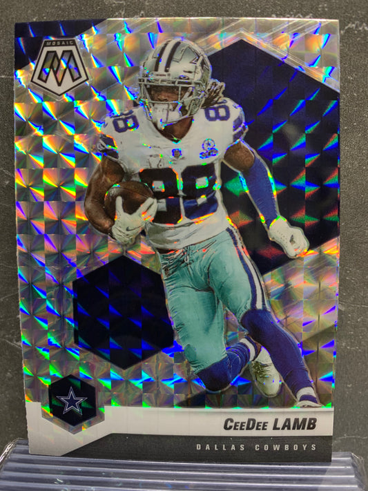 2021 Panini Mosaic Mosaic #62 CeeDee Lamb Dallas Cowboys