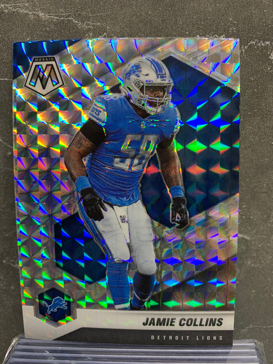 2021 Panini Mosaic Mosaic #78 Jamie Collins Detroit Lions