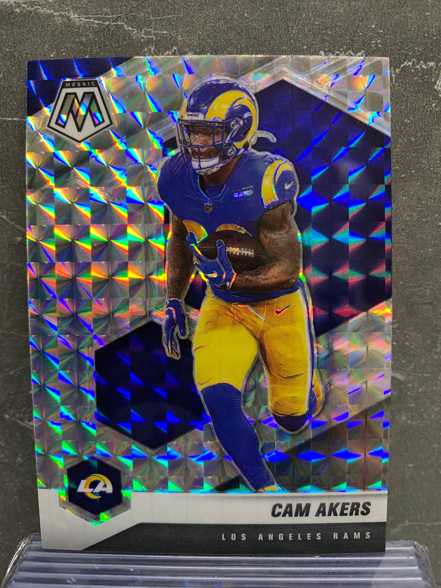 2021 Panini Mosaic Mosaic #119 Cam Akers Los Angeles Rams