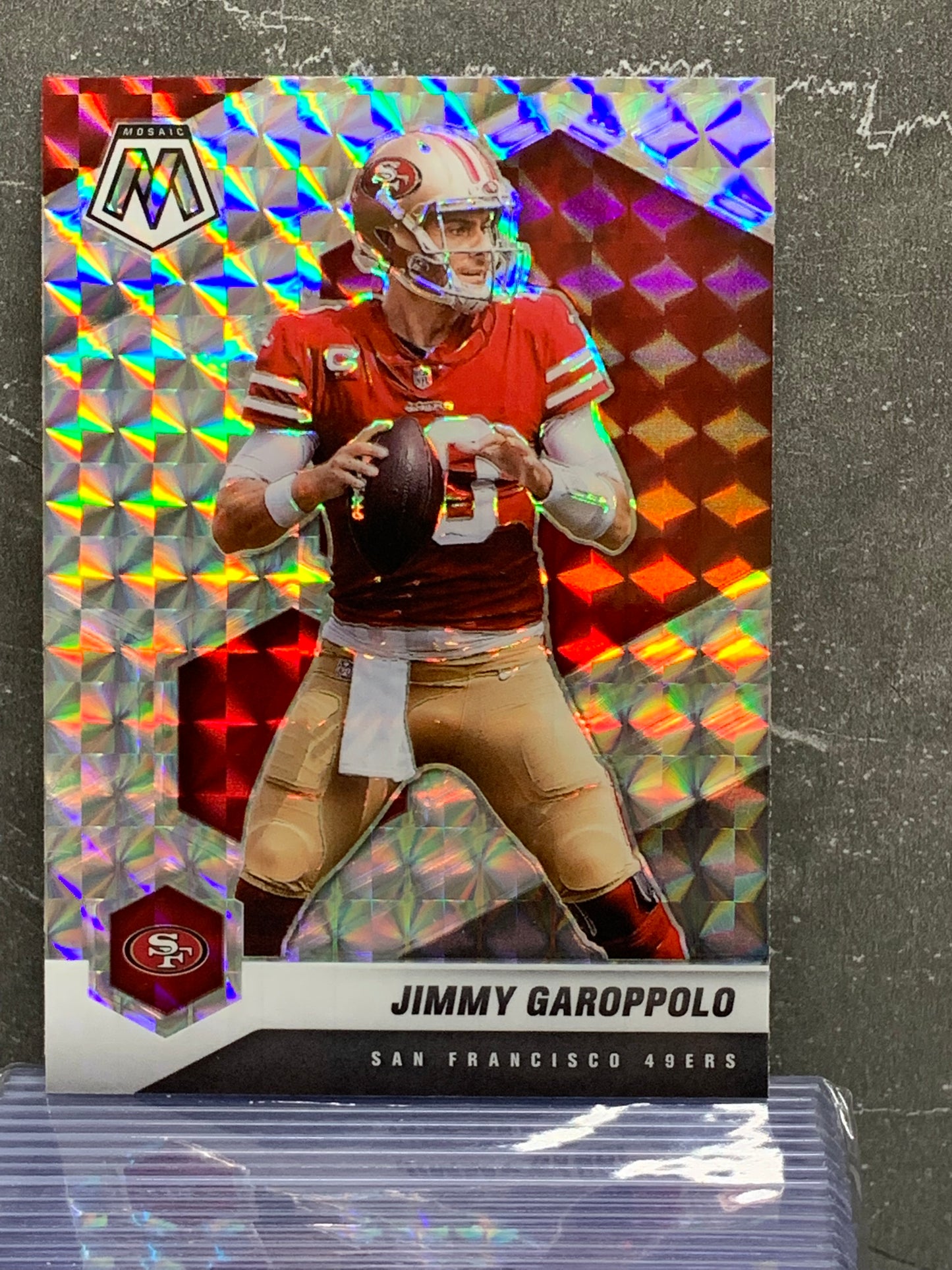 2021 Panini Mosaic Mosaic #173 Jimmy Garoppolo San Francisco 49ers