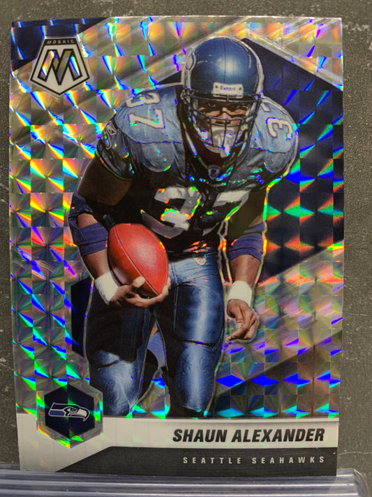 2021 Panini Mosaic Mosaic #181 Shaun Alexander Seattle Seahawks