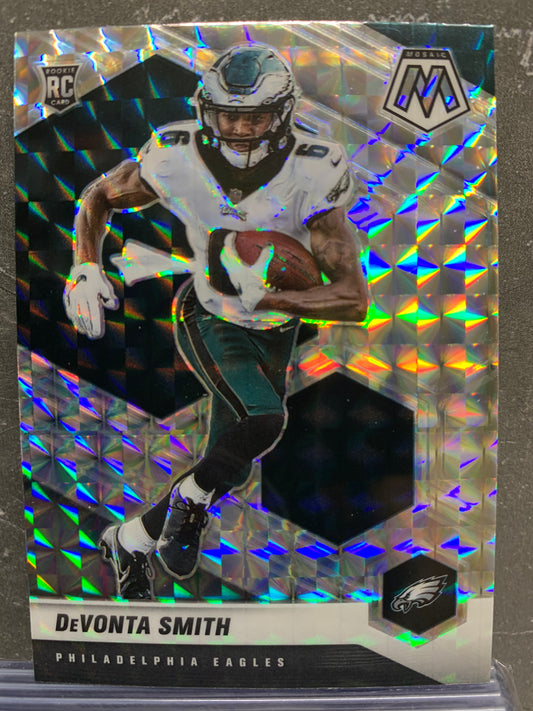 2021 Panini Mosaic Mosaic #305 DeVonta Smith RC Philadelphia Eagles