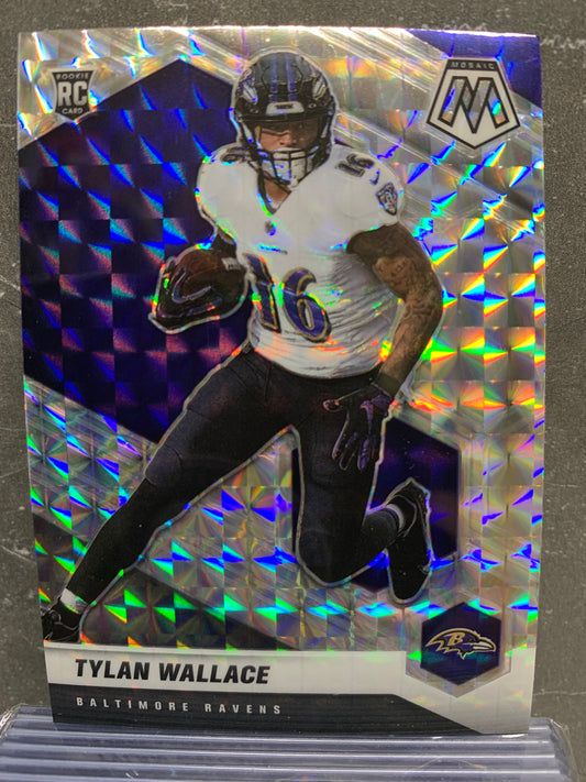 2021 Panini Mosaic Mosaic #326 Tylan Wallace RC Baltimore Ravens