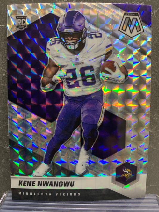 2021 Panini Mosaic Mosaic #334 Kene Nwangwu RC Minnesota Vikings