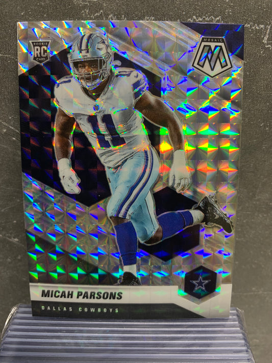 2021 Panini Mosaic Mosaic #362 Micah Parsons RC Dallas Cowboys