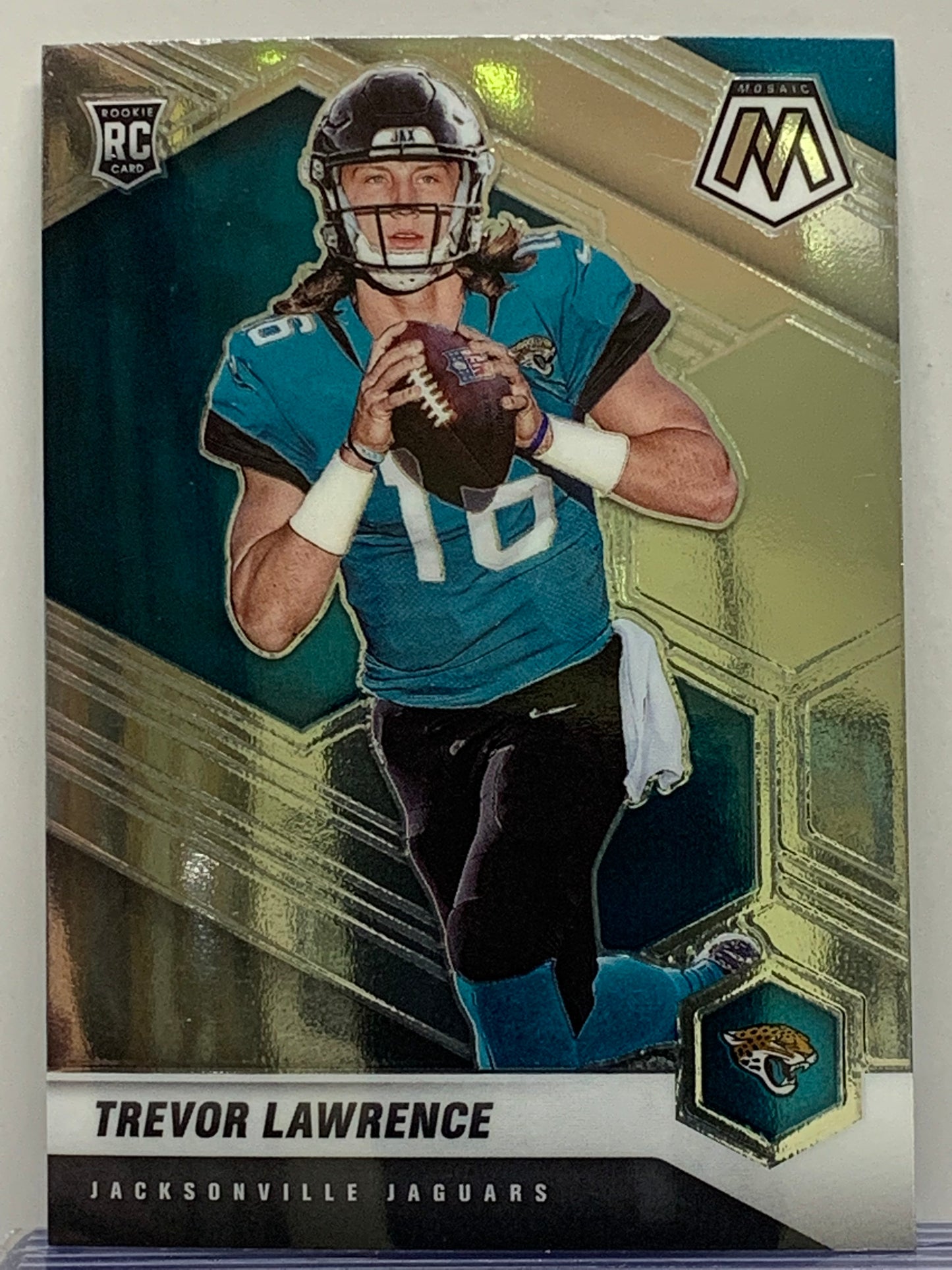 2021 Panini Mosaic #301 Trevor Lawrence RC Jacksonville Jaguars