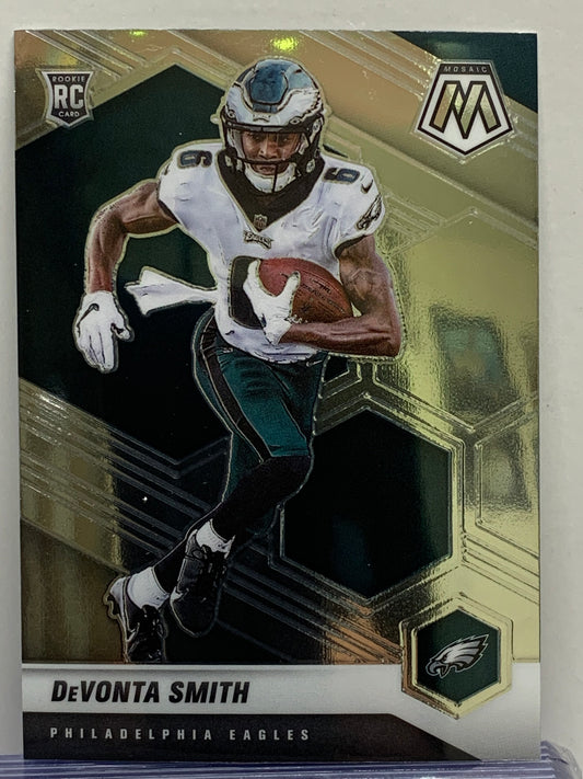 2021 Panini Mosaic #305 DeVonta Smith RC Philadelphia Eagles