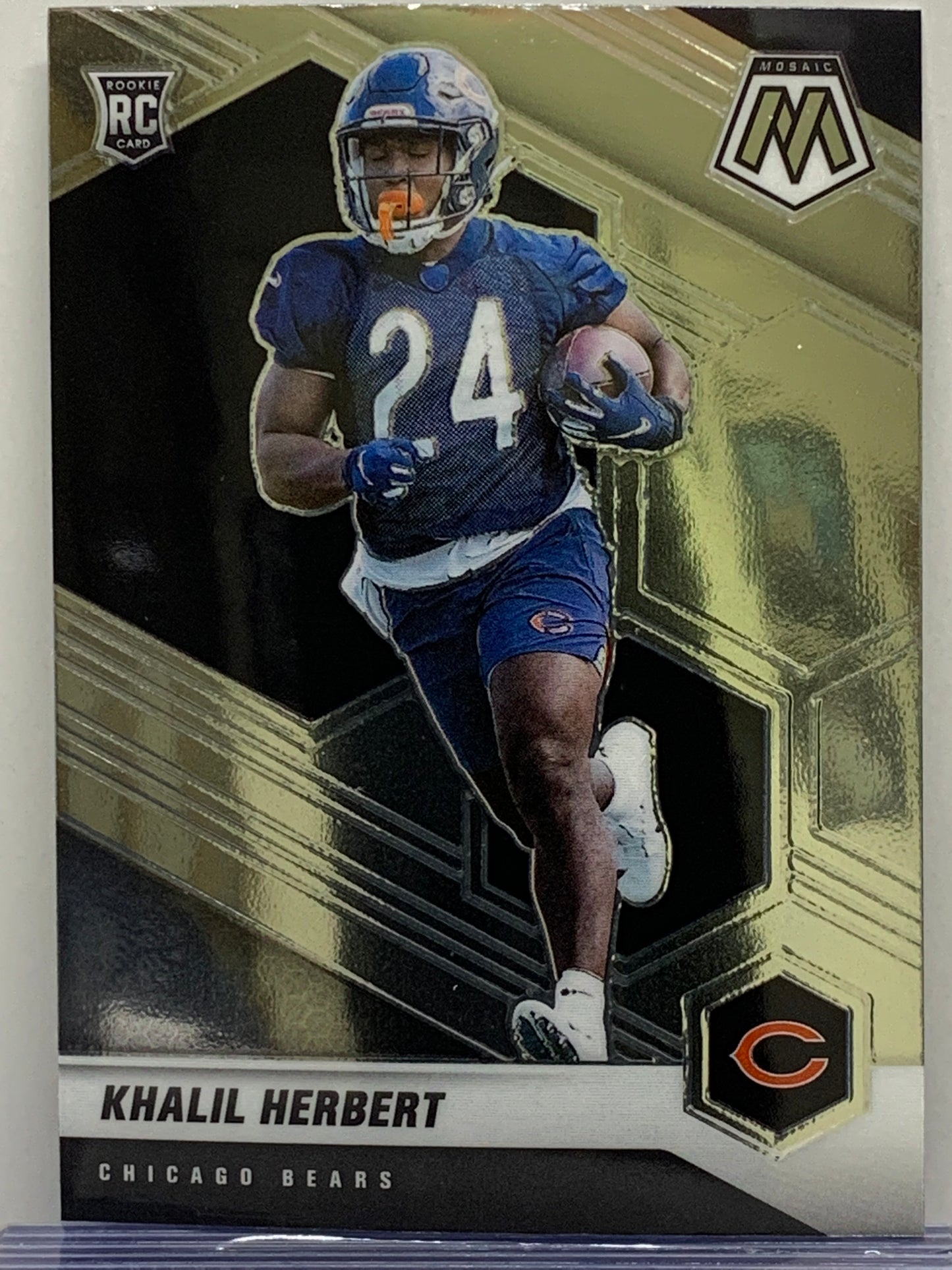 2021 Panini Mosaic #380 Khalil Herbert RC Chicago Bears