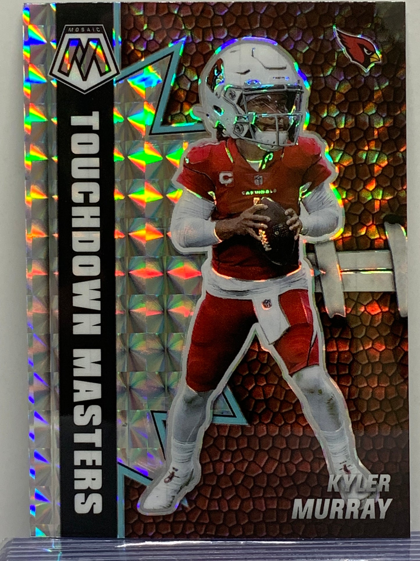 2021 Panini Mosaic Touchdown Masters Mosaic Green #20 Kyler Murray Arizona Cardinals