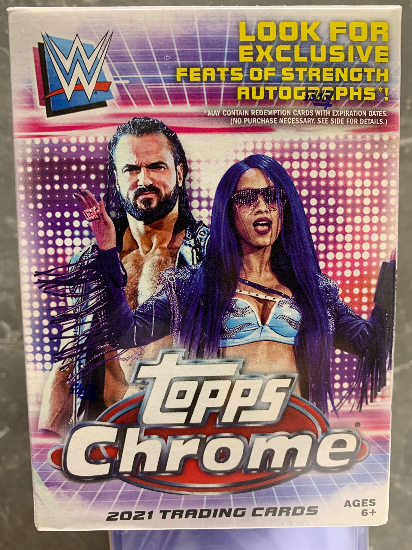 Topps CHROME 2021 WWE Blaster Box , sealed!