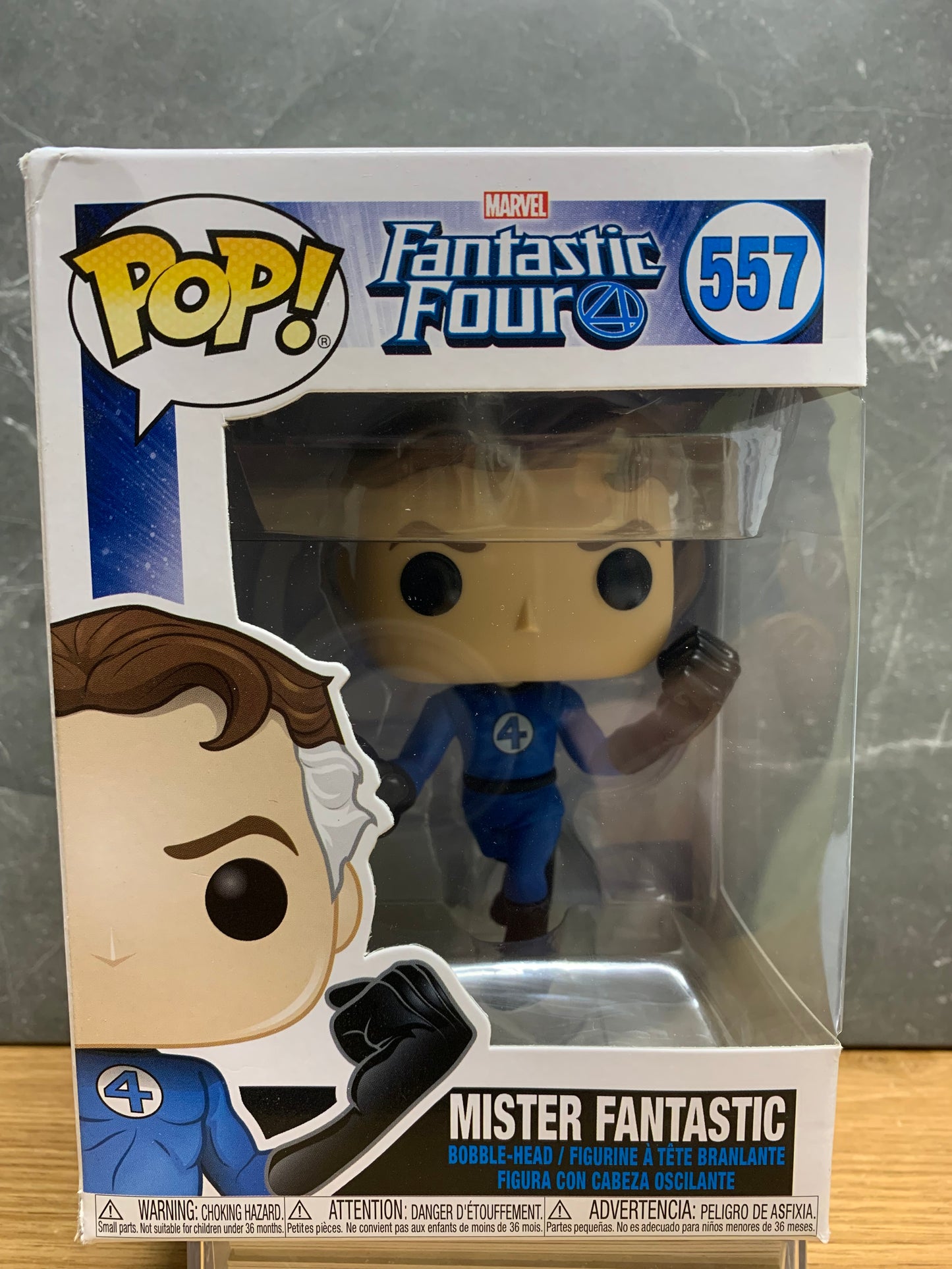 FunKo Pop! Heroes: Marvel Comics - Mister Fantastic #557 Vinyl Figure