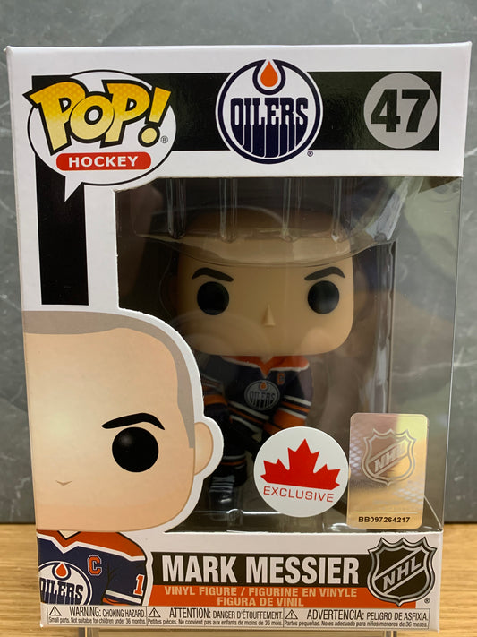 FunKo POP Mark Messier #47 Edmonton Oilers Hockey NHL